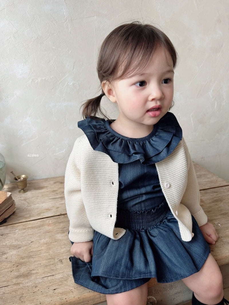 Azalea - Korean Children Fashion - #Kfashion4kids - Jane Denim Cancan Pants - 11