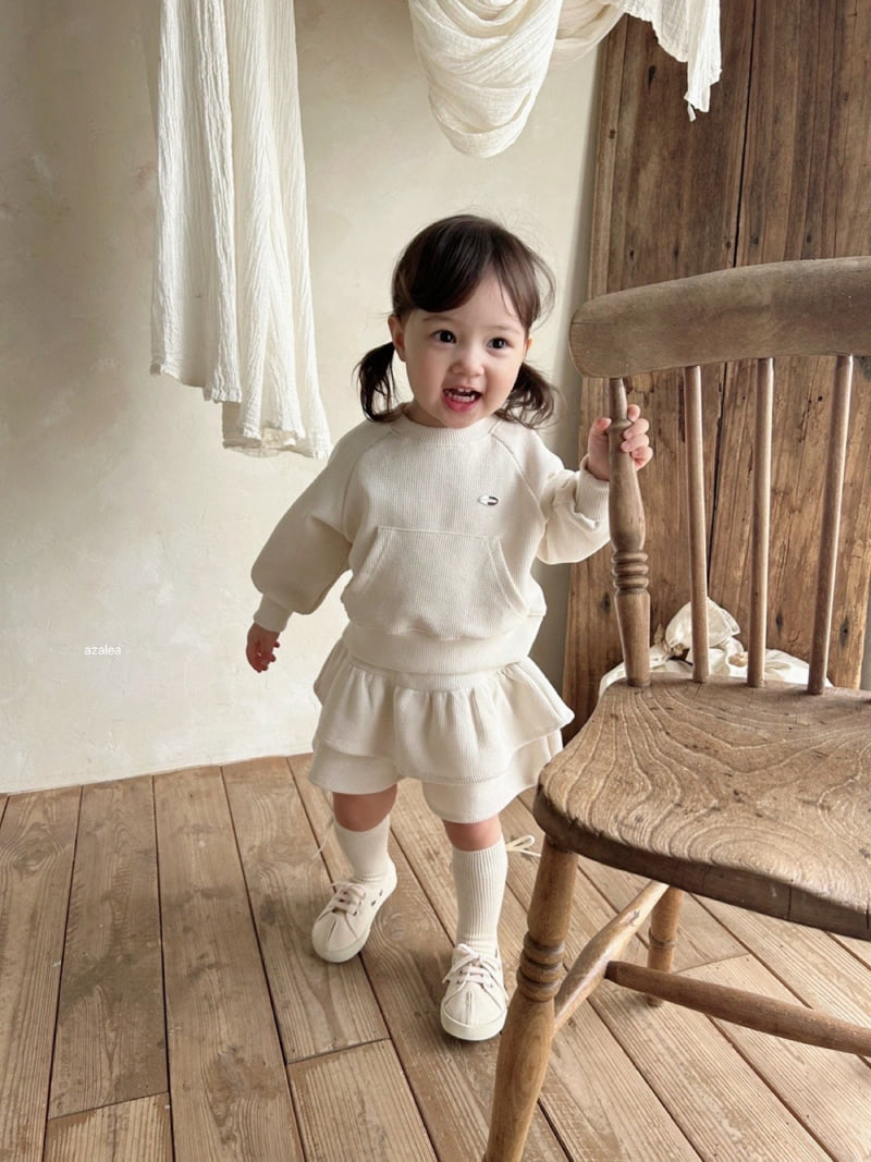 Azalea - Korean Children Fashion - #stylishchildhood - Vest Waffle Set - 4