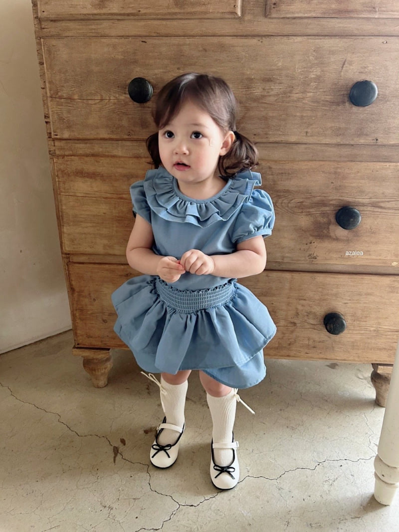 Azalea - Korean Children Fashion - #childofig - Jane Denim Cancan Pants - 4