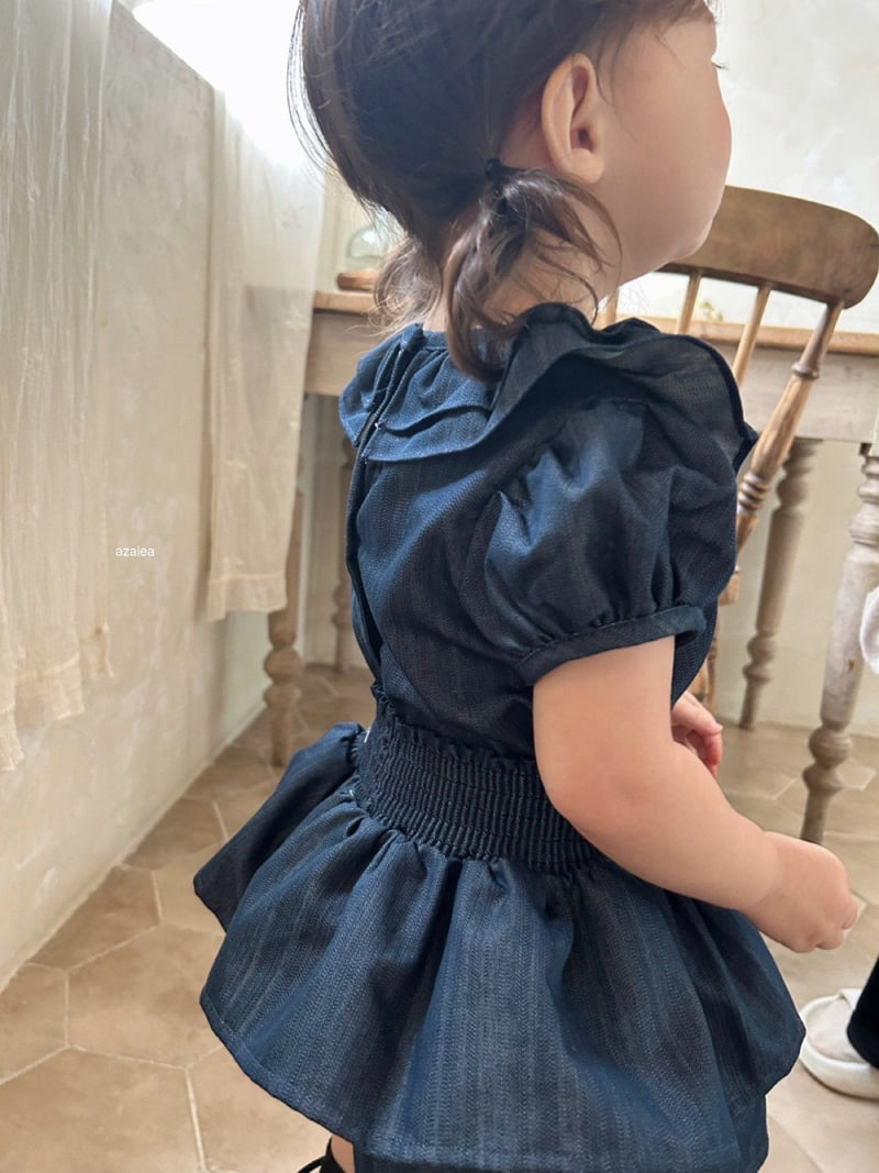 Azalea - Korean Children Fashion - #designkidswear - Jane Denim Blouse - 12