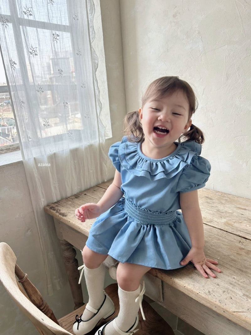 Azalea - Korean Children Fashion - #discoveringself - Jane Denim Cancan Pants - 6
