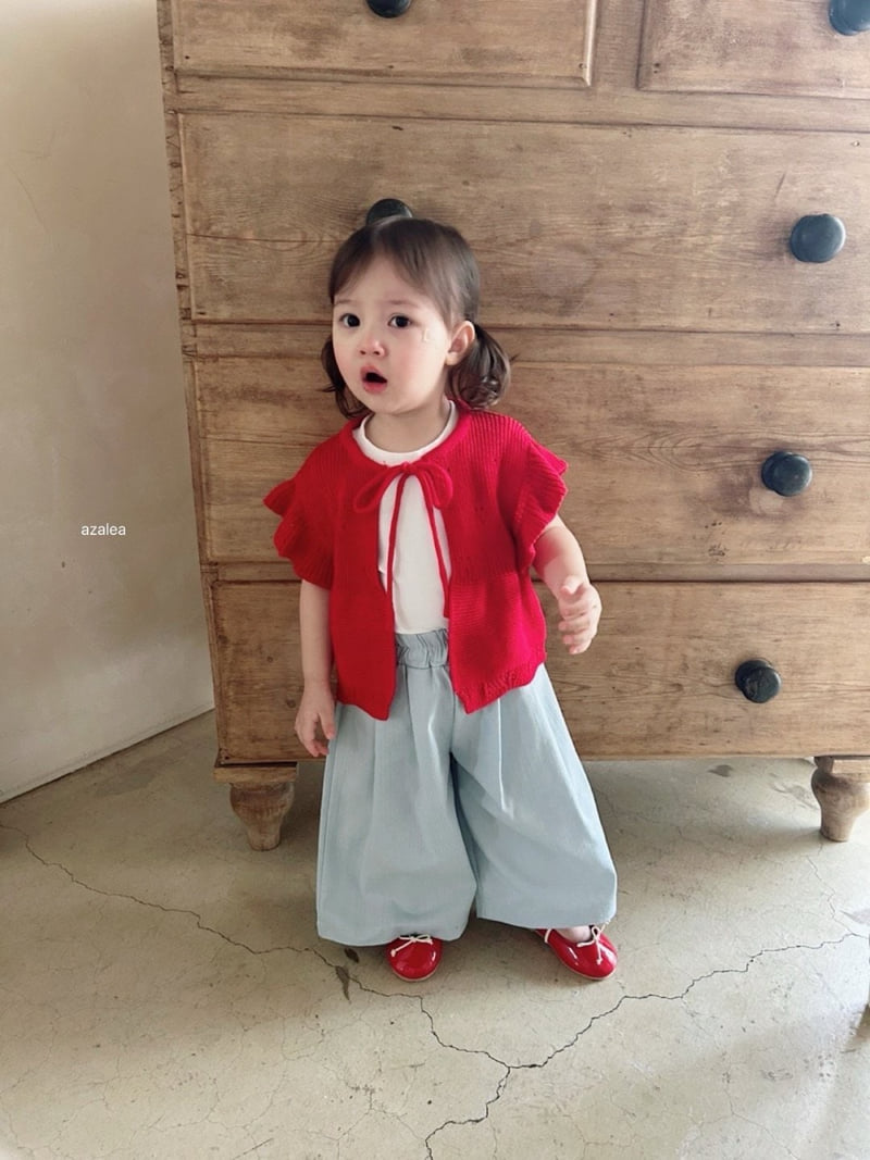 Azalea - Korean Children Fashion - #discoveringself - Slub Wide Pants - 5