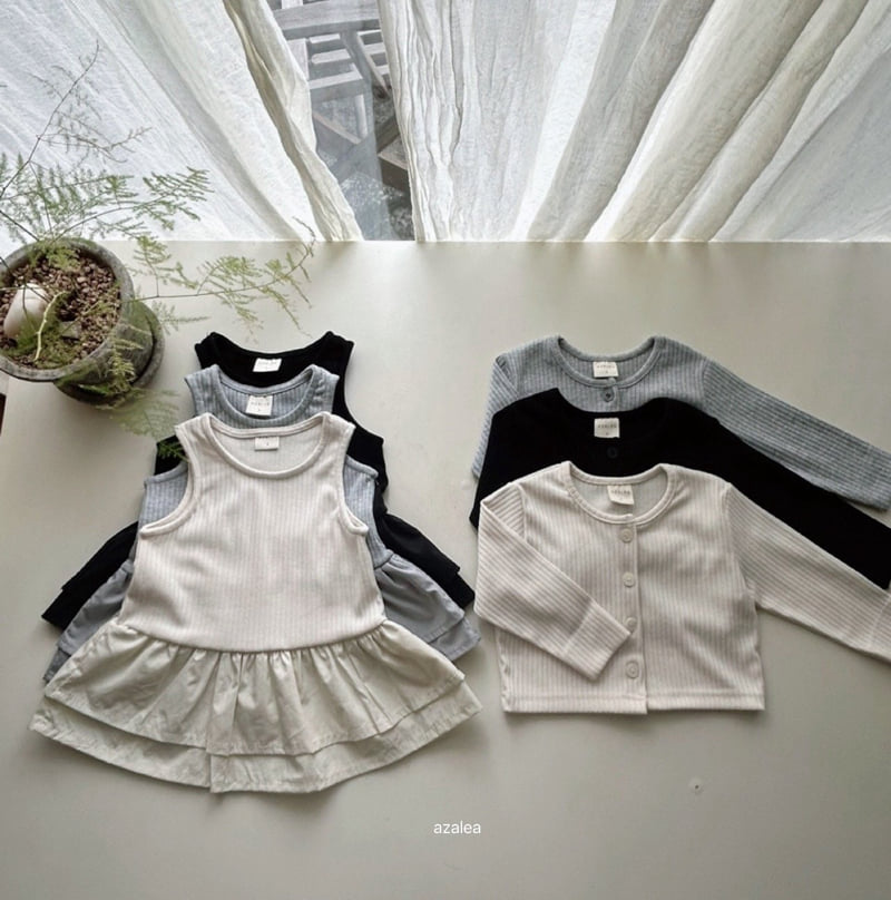 Azalea - Korean Children Fashion - #kidsstore - Chuchu Cardigan Set - 12