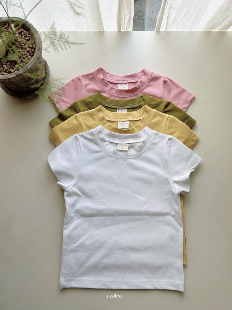 Azalea - Korean Children Fashion - #kidsshorts - Premium Silket Tee - 4