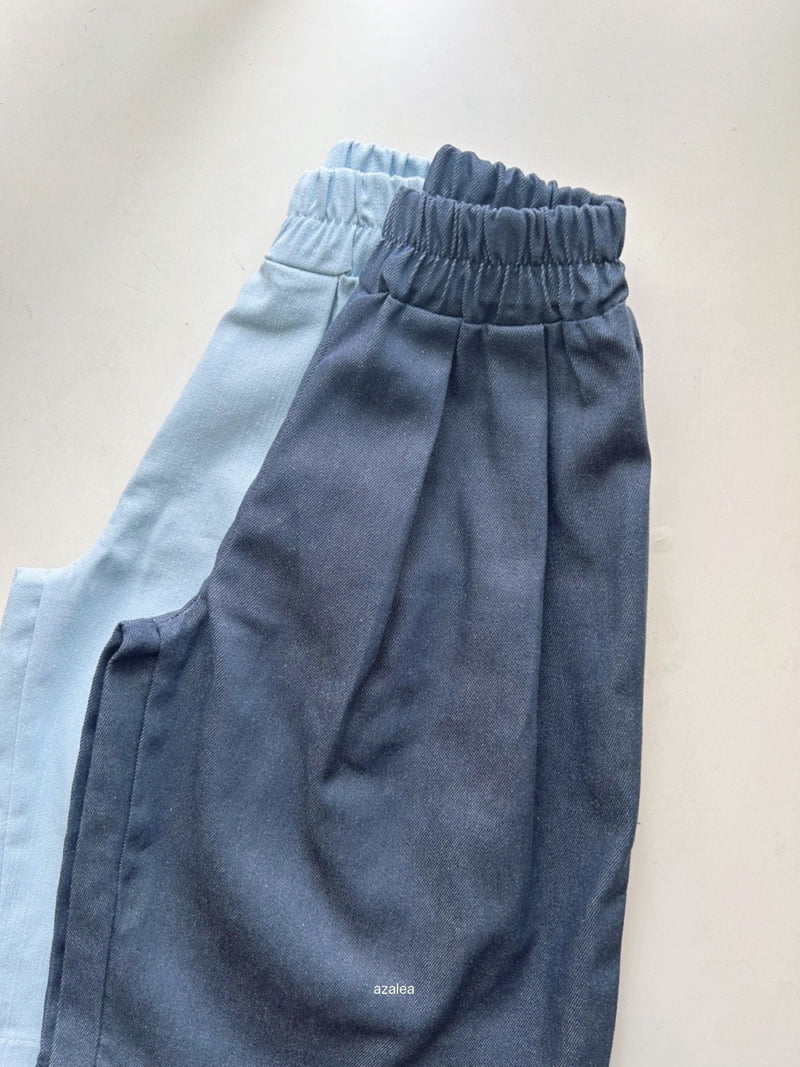 Azalea - Korean Children Fashion - #littlefashionista - Slub Wide Pants - 11