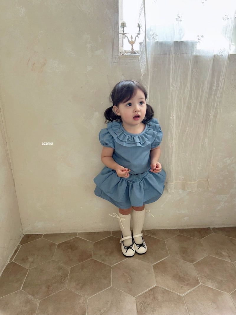 Azalea - Korean Children Fashion - #toddlerclothing - Jane Denim Cancan Pants