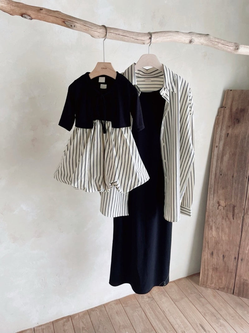 Azalea - Korean Women Fashion - #momslook - Mine Free Shirt (Mom) - 5