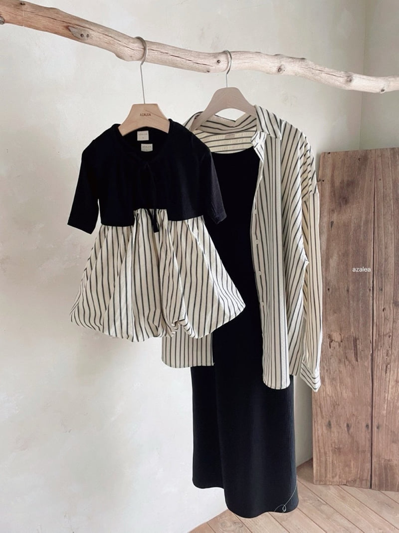 Azalea - Korean Women Fashion - #momslook - Rib Long One-piece (Mom) - 7