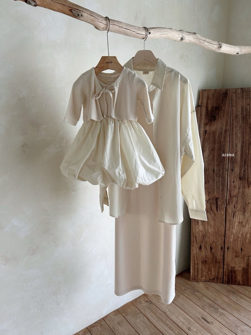 Azalea - Korean Women Fashion - #vintageinspired - Rib Long One-piece (Mom) - 10
