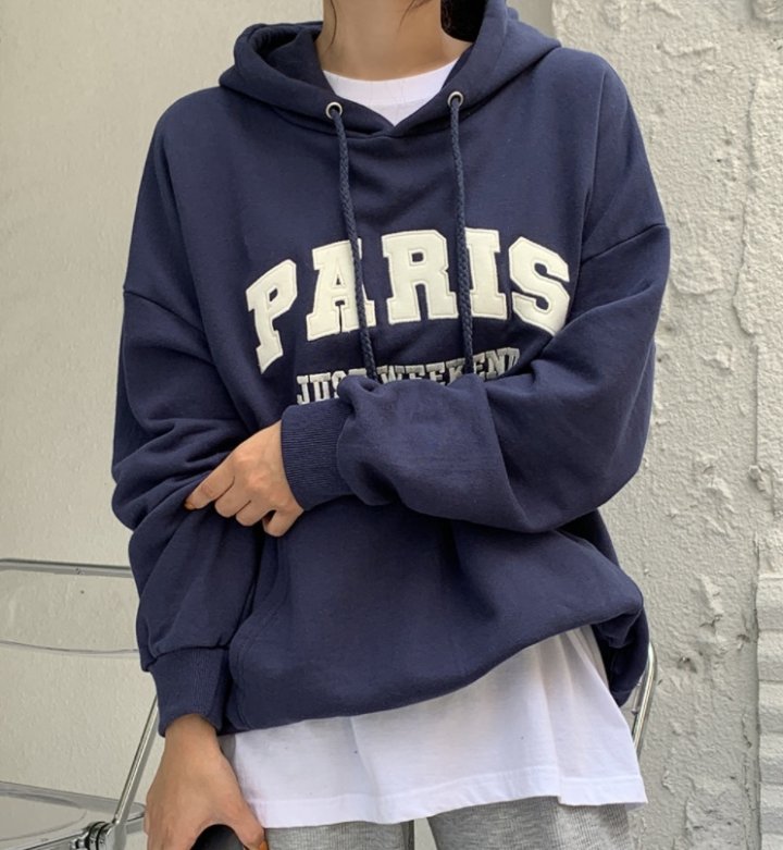 Bbibbi - Korean Women Fashion - #womensfashion - Paris Hoodie - 4