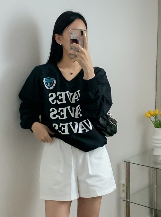Bbibbi - Korean Women Fashion - #momslook - Wave Sweatshirts - 9