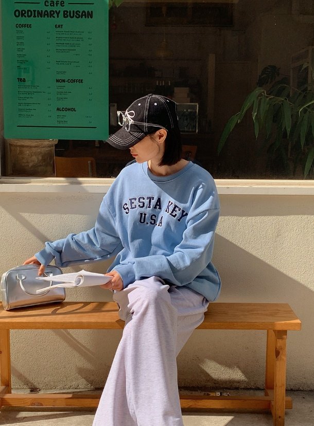 Bbibbi - Korean Women Fashion - #momslook - Siesta Sweatshirts - 2
