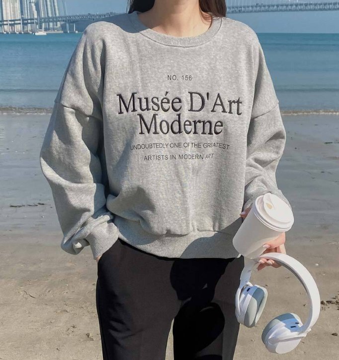 Bbibbi - Korean Women Fashion - #momslook - Modern Crop Sweatshirts - 8