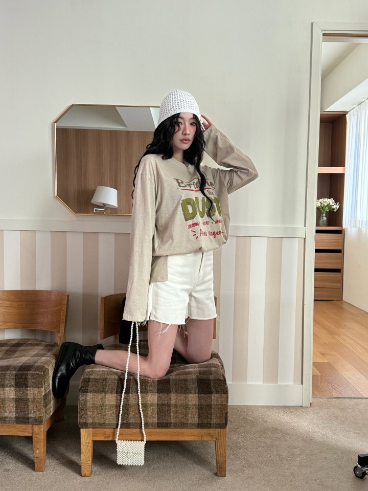 Bbibbi - Korean Women Fashion - #momslook - Dust Long Sleeve Tee - 5