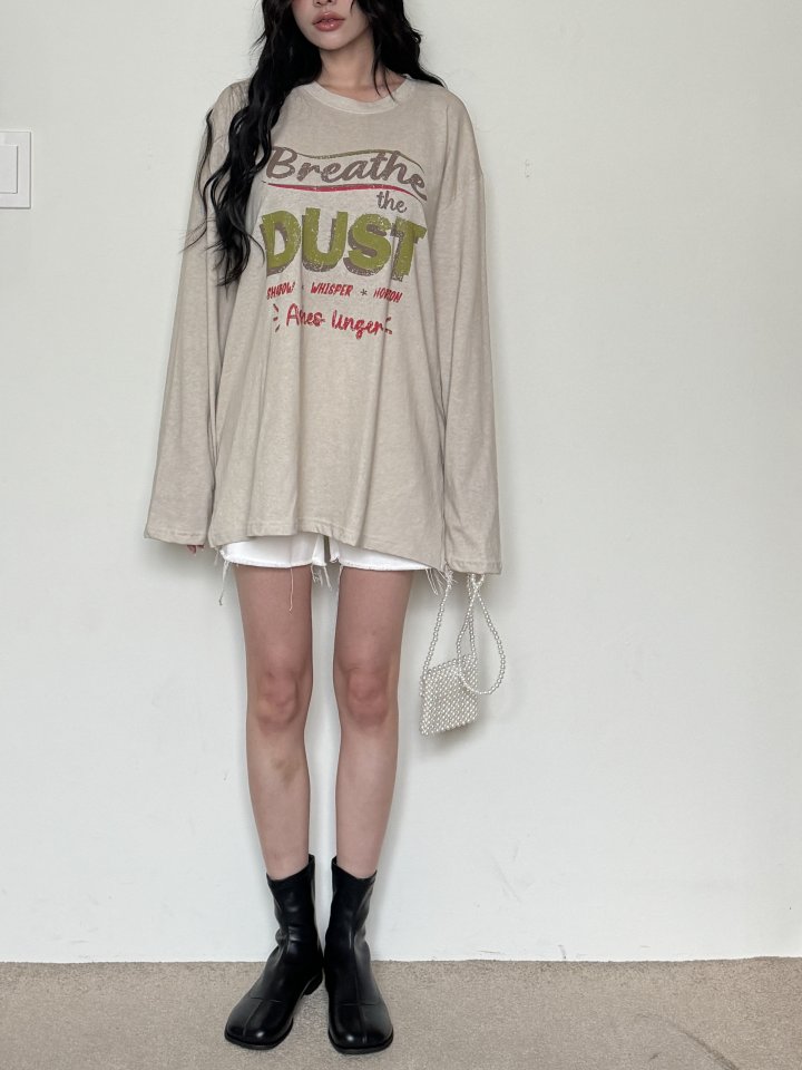 Bbibbi - Korean Women Fashion - #momslook - Dust Long Sleeve Tee - 8