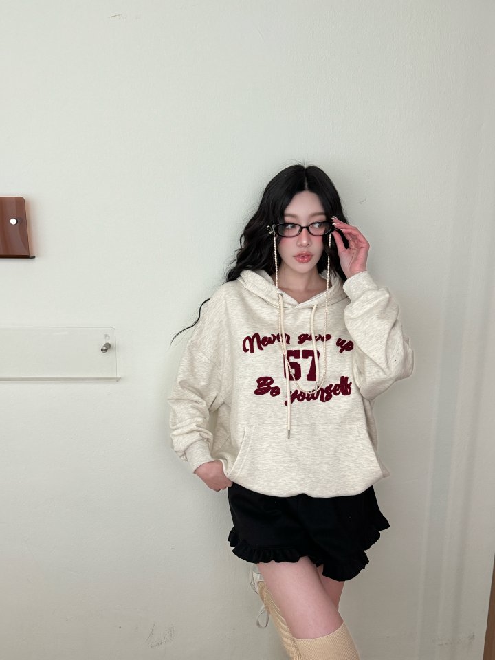 Bbibbi - Korean Women Fashion - #womensfashion - Never Hoodie - 4