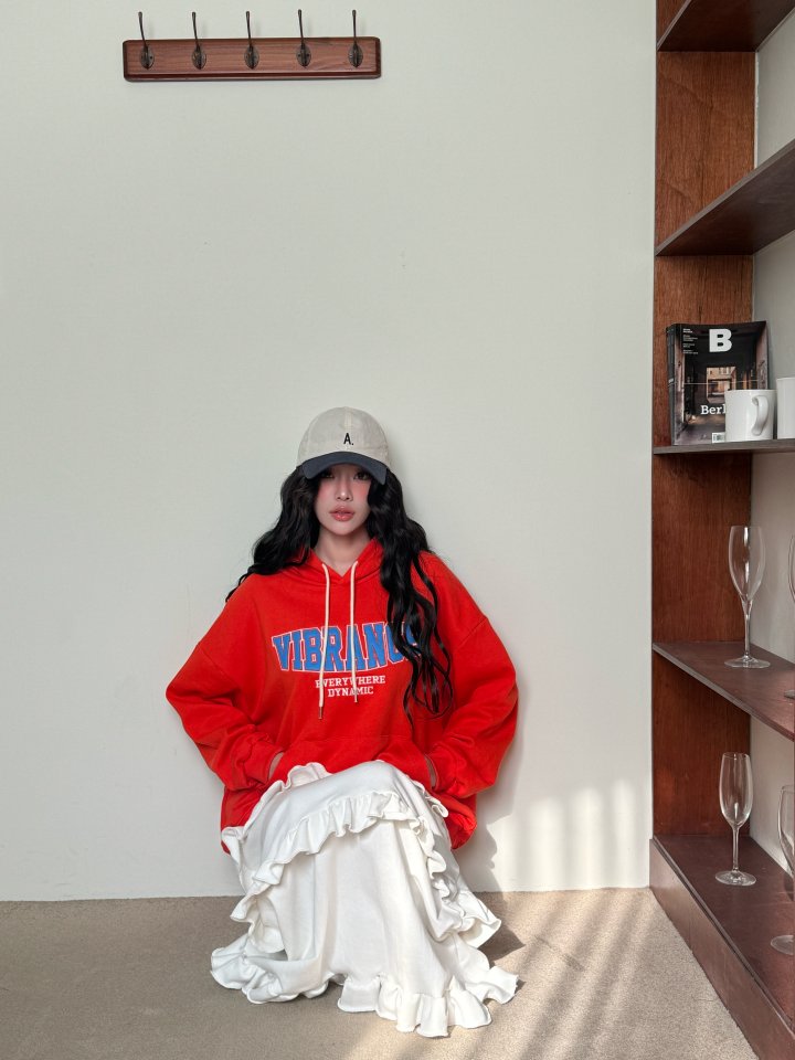 Bbibbi - Korean Women Fashion - #momslook - Vibrant Hoodie - 6