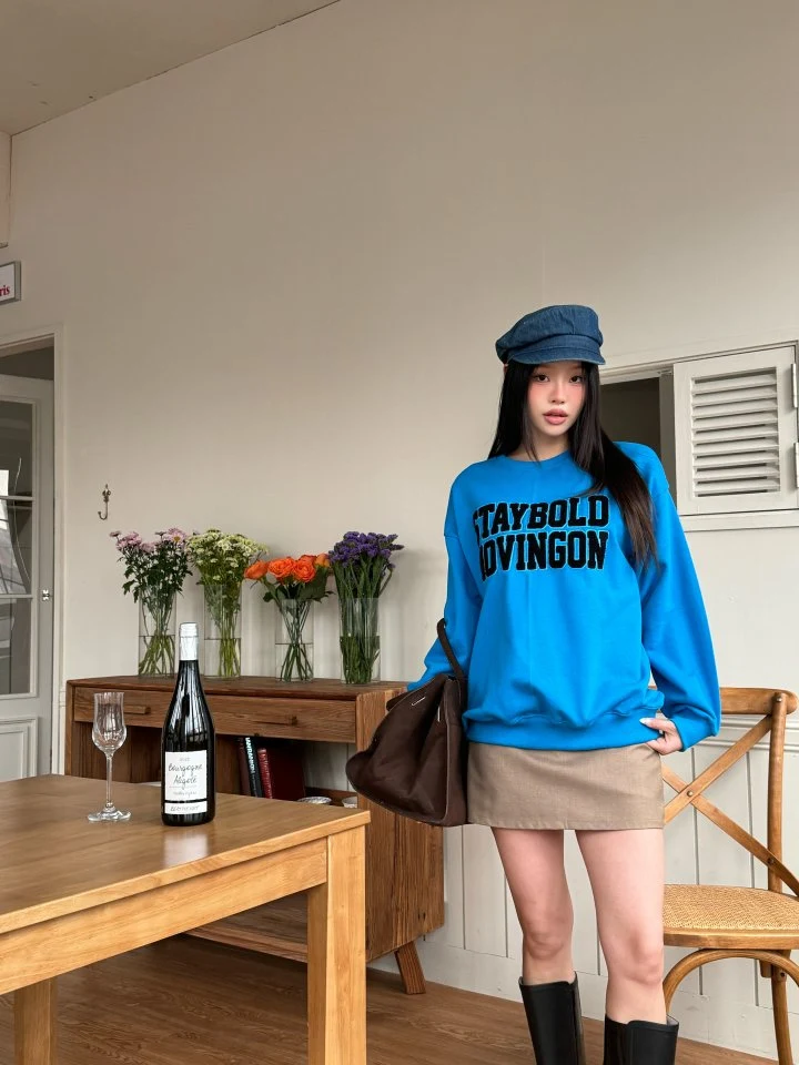 Bbibbi - Korean Women Fashion - #momslook - Stay Sweatshirts
