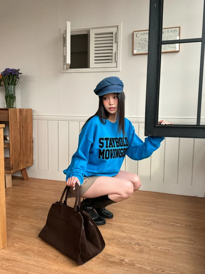 Bbibbi - Korean Women Fashion - #momslook - Stay Sweatshirts - 3