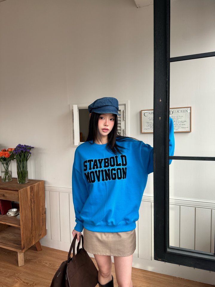 Bbibbi - Korean Women Fashion - #momslook - Stay Sweatshirts - 4