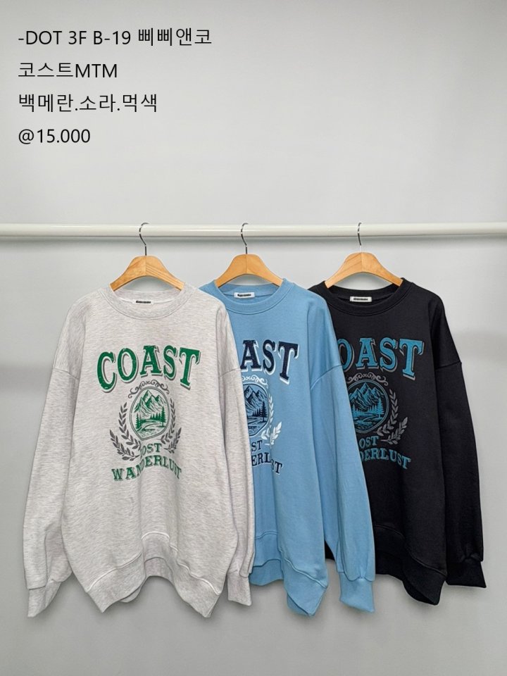 Bbibbi - Korean Women Fashion - #momslook - Coast Sweatshirts - 9