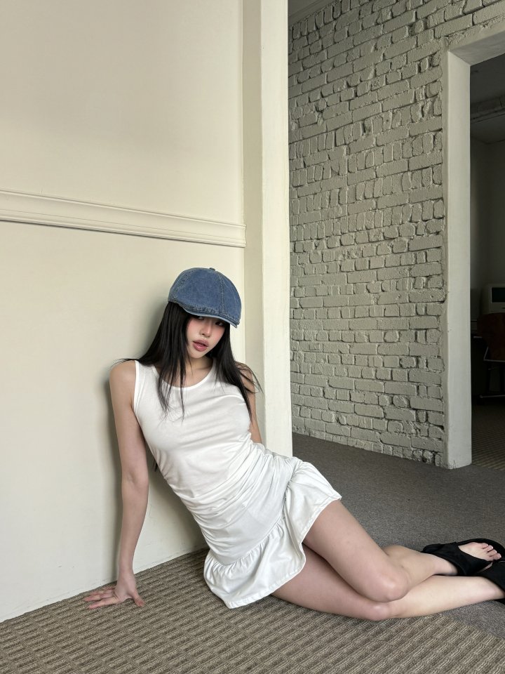 Bbibbi - Korean Women Fashion - #momslook - Frill Layered Sleeveless - 9
