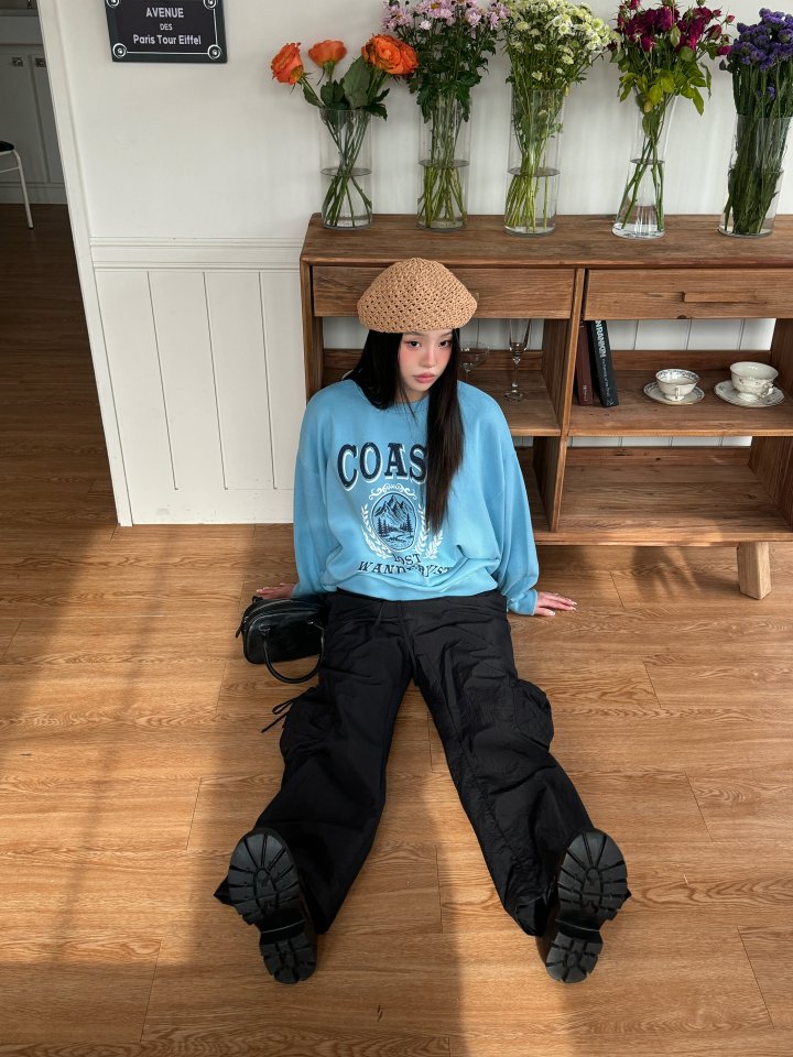Bbibbi - Korean Women Fashion - #pursuepretty - Coast Sweatshirts - 3