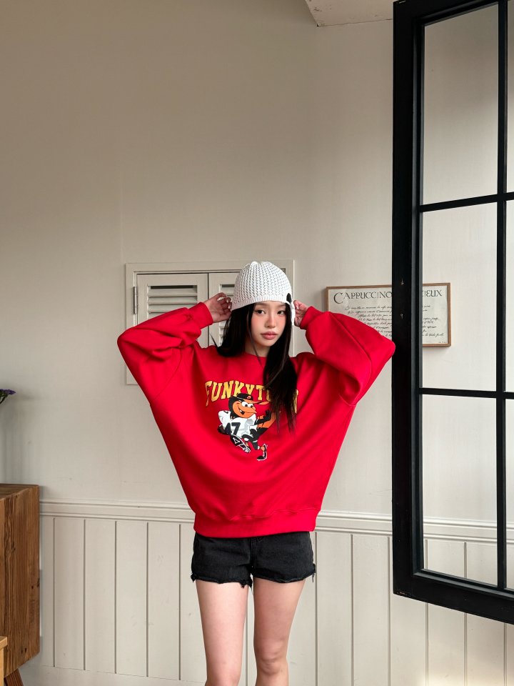 Bbibbi - Korean Women Fashion - #shopsmall - Funky Town Sweatshirts - 5