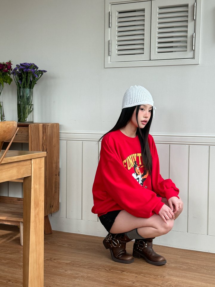 Bbibbi - Korean Women Fashion - #thatsdarling - Funky Town Sweatshirts - 6
