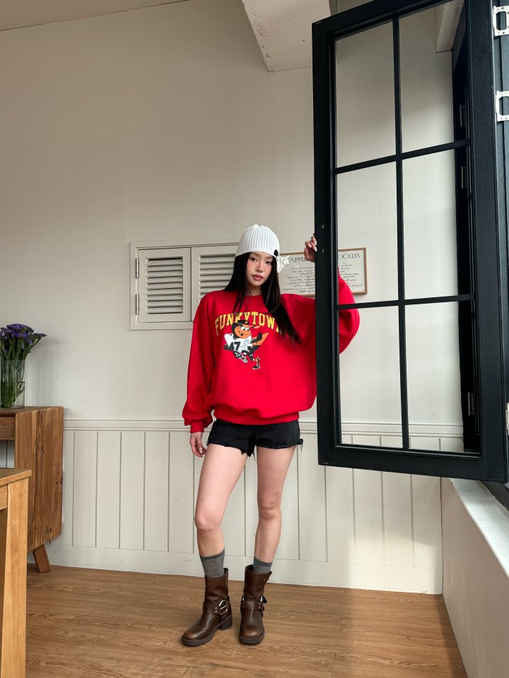 Bbibbi - Korean Women Fashion - #thelittlethings - Funky Town Sweatshirts - 7