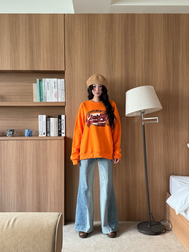 Bbibbi - Korean Women Fashion - #vintageinspired - Challenge Sweatshirts - 4