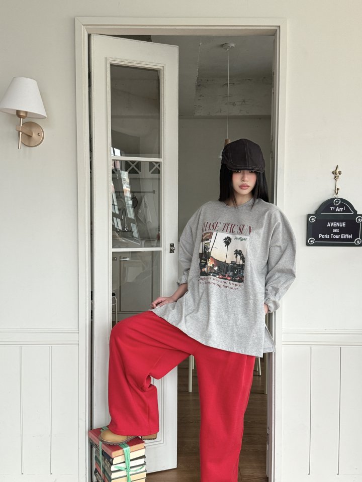 Bbibbi - Korean Women Fashion - #vintagekidsstyle - Chase Long Sleeve Tee - 3