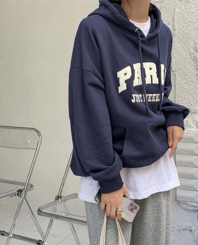 Bbibbi - Korean Women Fashion - #womensfashion - Paris Hoodie - 3