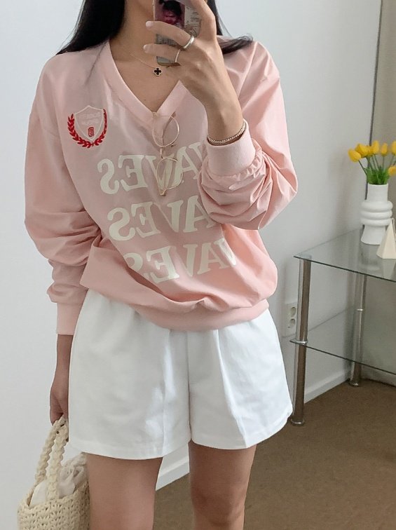 Bbibbi - Korean Women Fashion - #womensfashion - Wave Sweatshirts - 6