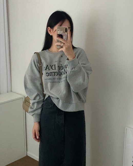 Bbibbi - Korean Women Fashion - #womensfashion - Modern Crop Sweatshirts - 7