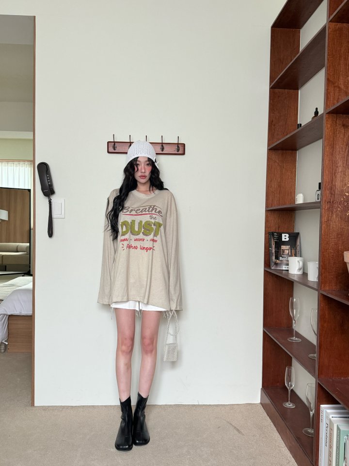 Bbibbi - Korean Women Fashion - #momslook - Dust Long Sleeve Tee - 4