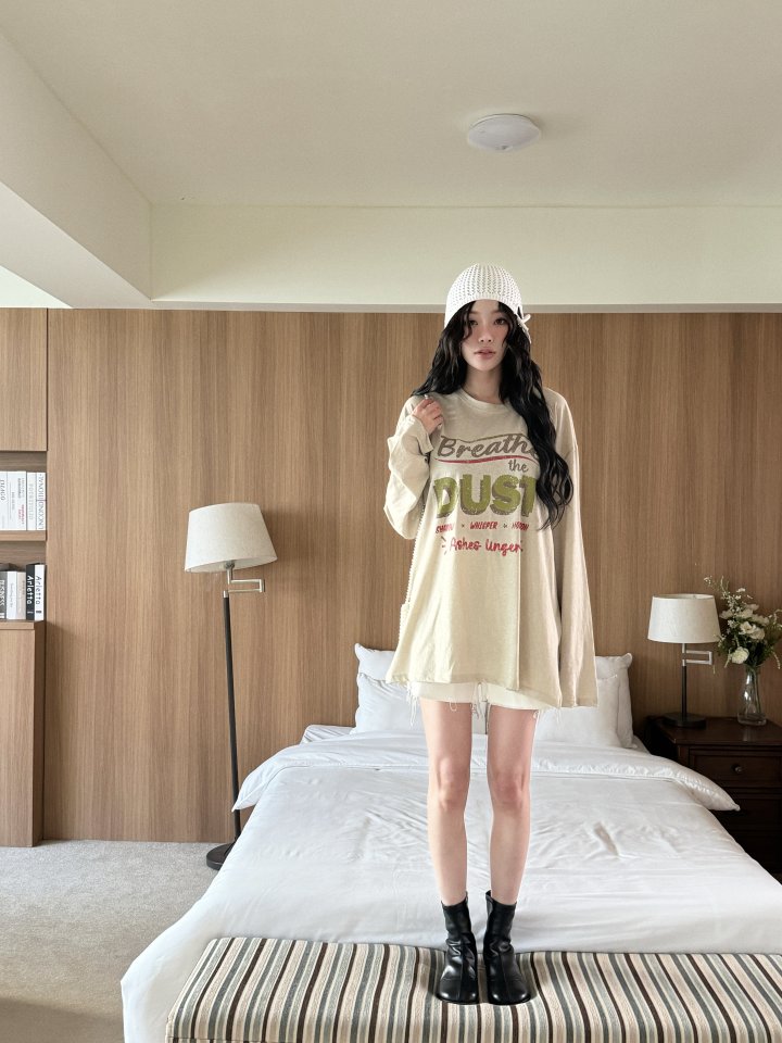 Bbibbi - Korean Women Fashion - #womensfashion - Dust Long Sleeve Tee - 6
