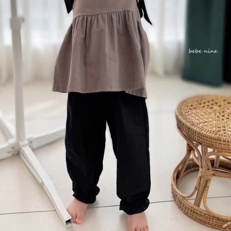 Bebe Nine - Korean Baby Fashion - #smilingbaby - Aladdin Linen Pants - 4