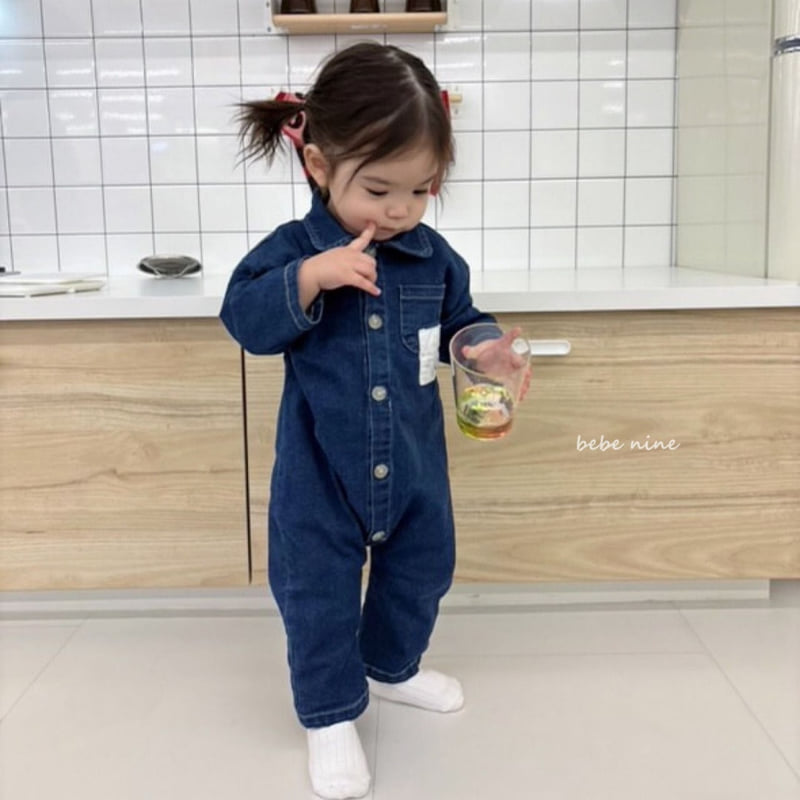 Bebe Nine - Korean Baby Fashion - #babyboutique - Island Denim Suit