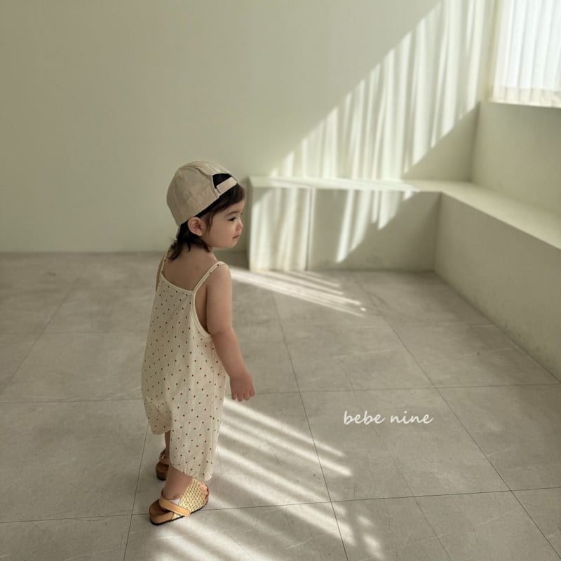 Bebe Nine - Korean Baby Fashion - #babyboutique - Mini Ribbon Dot Suit - 5