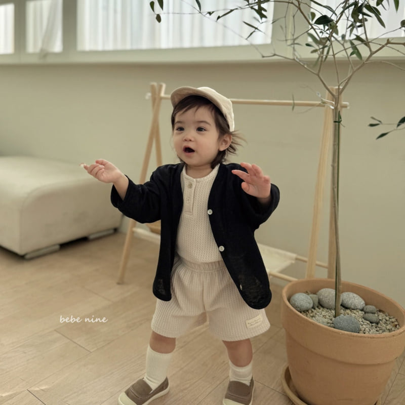 Bebe Nine - Korean Baby Fashion - #babyboutique - Daily Slap Cardigan