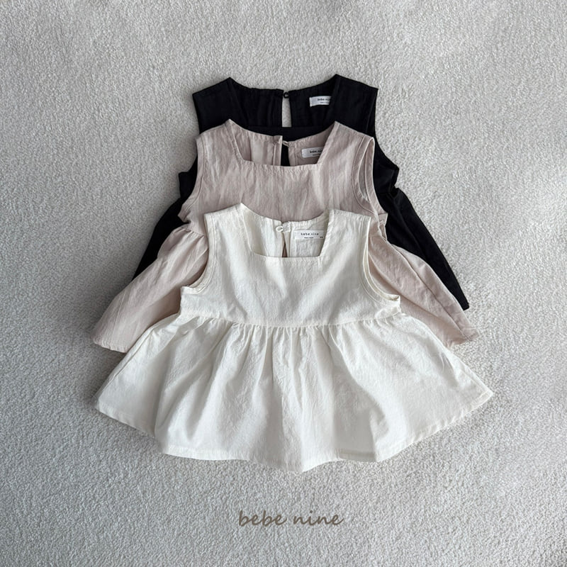 Bebe Nine - Korean Baby Fashion - #babyboutiqueclothing - Edge Square Blouse - 9