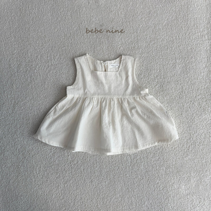 Bebe Nine - Korean Baby Fashion - #babyclothing - Edge Square Blouse - 10