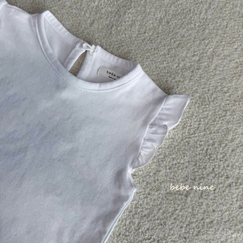 Bebe Nine - Korean Baby Fashion - #babyclothing - Angel Summer Frill Tee - 9