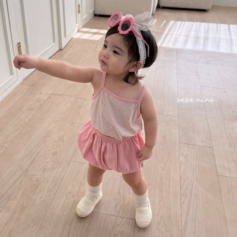 Bebe Nine - Korean Baby Fashion - #babyclothing - Daily Sleeveless Set