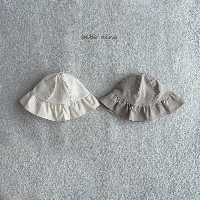 Bebe Nine - Korean Baby Fashion - #babyclothing - Linen Bucket Hat - 12