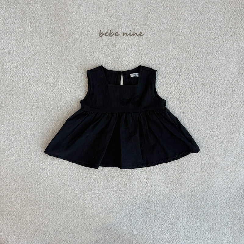 Bebe Nine - Korean Baby Fashion - #babyfashion - Edge Square Blouse - 11