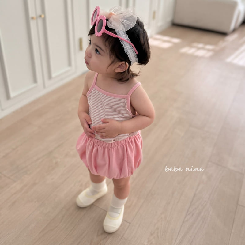 Bebe Nine - Korean Baby Fashion - #babyfashion - Daily Sleeveless Set - 2