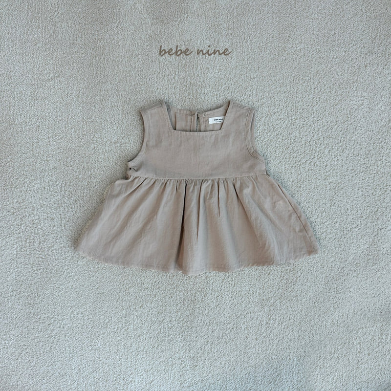 Bebe Nine - Korean Baby Fashion - #babyfever - Edge Square Blouse - 12