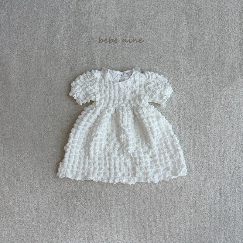 Bebe Nine - Korean Baby Fashion - #babyfever - Mongle Blossom One-piece - 10